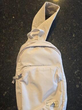 adidas Cream Crossbody Sling Pack